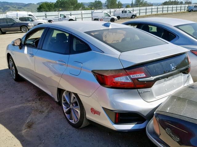 JHMZC5F11JC000535 - 2018 HONDA CLARITY SILVER photo 3