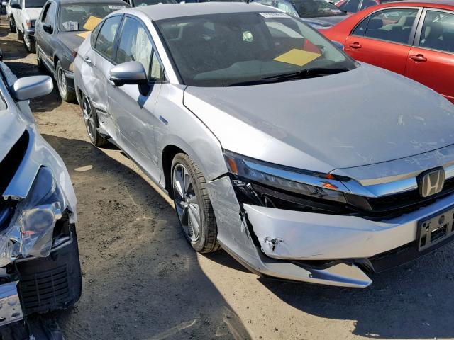 JHMZC5F11JC000535 - 2018 HONDA CLARITY SILVER photo 9