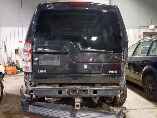 SALAG2D42CA635768 - 2012 LAND ROVER LR4 HSE BLACK photo 9