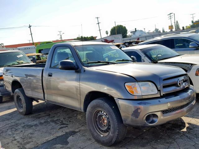 5TBJU32126S466284 - 2006 TOYOTA TUNDRA GRAY photo 1