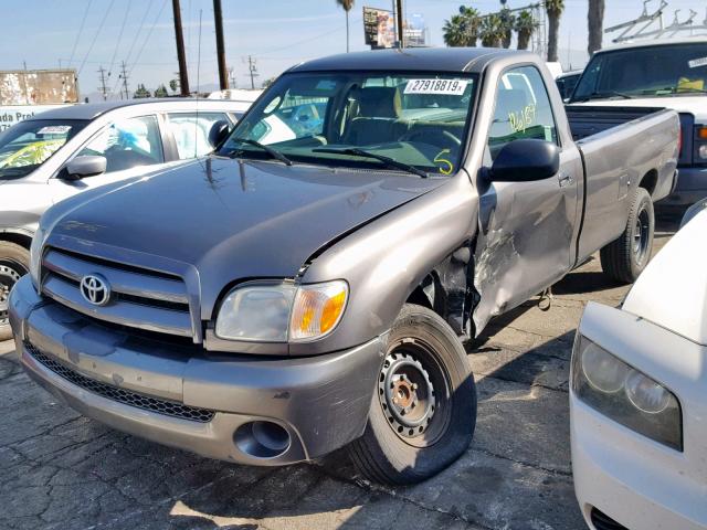 5TBJU32126S466284 - 2006 TOYOTA TUNDRA GRAY photo 2