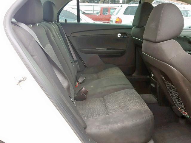 1G1ZC5E11BF232130 - 2011 CHEVROLET MALIBU 1LT 白色 照片 6