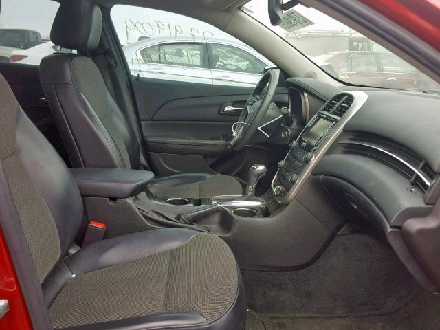 1G11C5SL4EF182542 - 2014 CHEVROLET MALIBU 1LT წითელი ფოტო 5