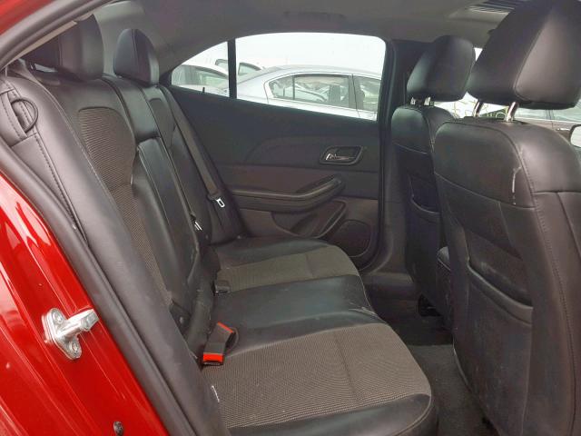 1G11C5SL4EF182542 - 2014 CHEVROLET MALIBU 1LT წითელი ფოტო 6