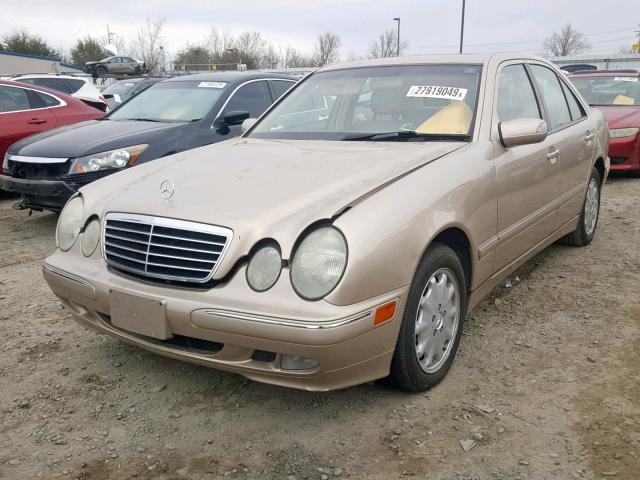 WDBJF65J81B193526 - 2001 MERCEDES-BENZ E 320 GOLD photo 2