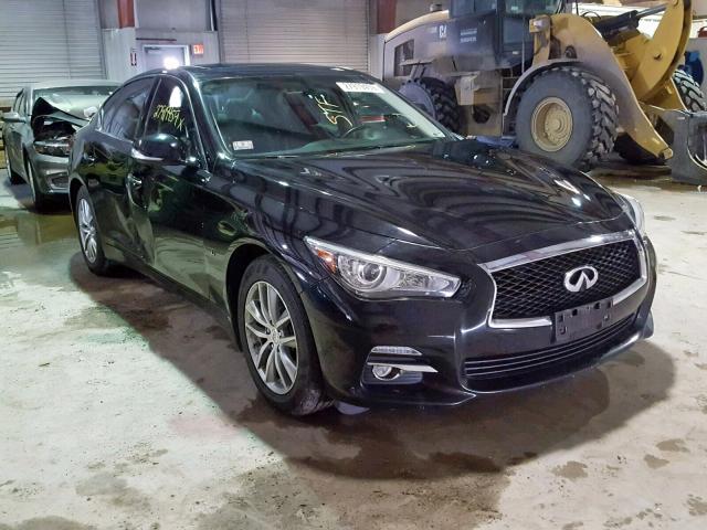 JN1BV7AR0FM422306 - 2015 INFINITI Q50 BASE BLACK photo 1