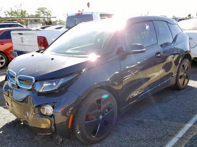 WBY1Z4C55EV274361 - 2014 BMW I3 REX BLACK photo 2