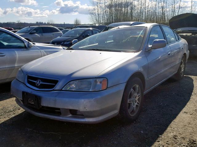 19UUA56651A005876 - 2001 ACURA 3.2TL SILVER photo 2