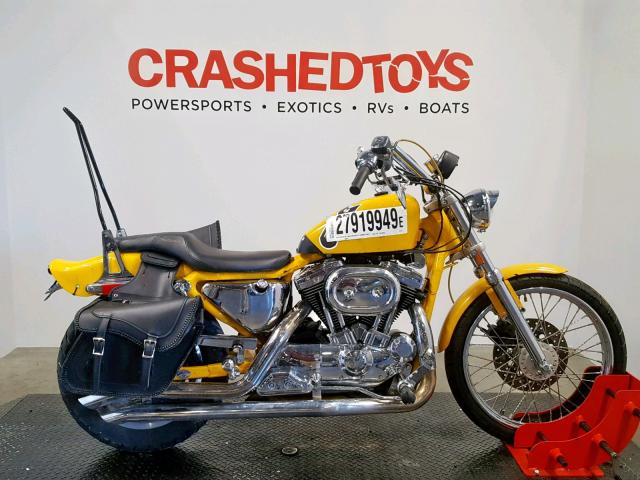 1HD1CGP11TY217130 - 1996 HARLEY-DAVIDSON XL1200 C YELLOW photo 1