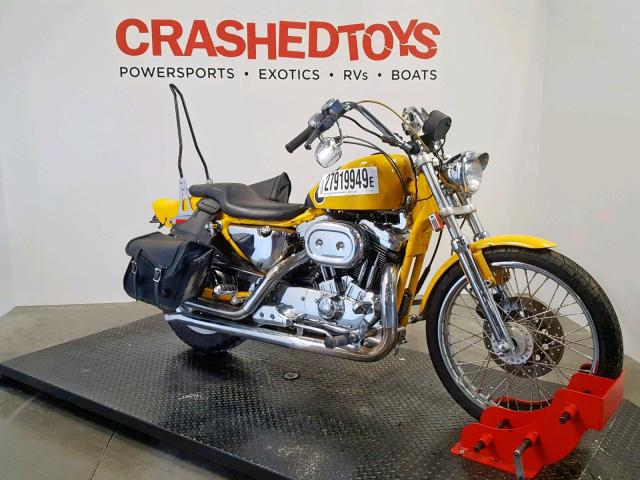 1HD1CGP11TY217130 - 1996 HARLEY-DAVIDSON XL1200 C YELLOW photo 19