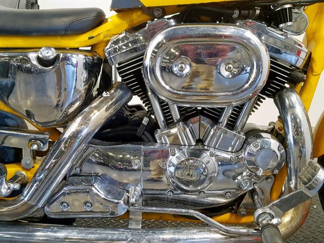 1HD1CGP11TY217130 - 1996 HARLEY-DAVIDSON XL1200 C YELLOW photo 5