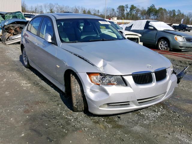 WBAVA33588P142236 - 2008 BMW 328 I SILVER photo 1