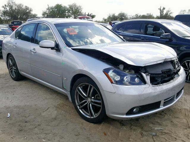 JNKAY01E67M312624 - 2007 INFINITI M35 BASE SILVER photo 1