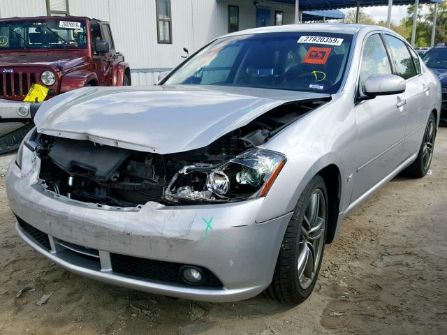 JNKAY01E67M312624 - 2007 INFINITI M35 BASE SILVER photo 2