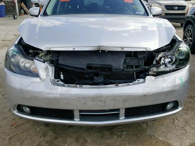 JNKAY01E67M312624 - 2007 INFINITI M35 BASE SILVER photo 9