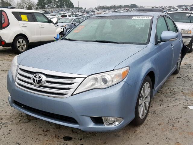 4T1BK3DB6CU460384 - 2012 TOYOTA AVALON BAS BLUE photo 2