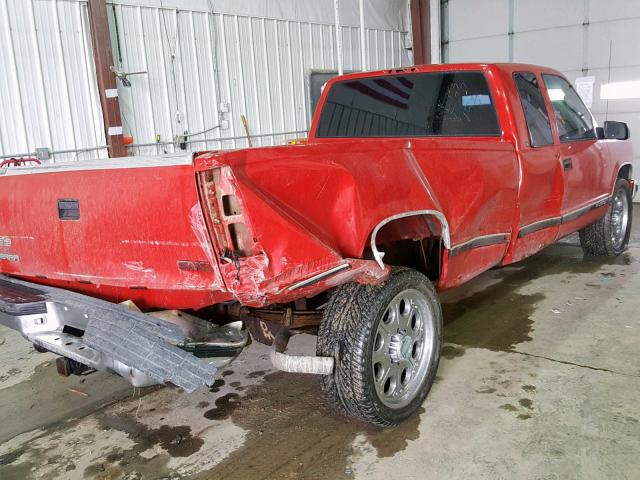 1GTGC29RXWE560154 - 1998 GMC SIERRA C25 RED photo 9