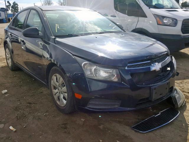 1G1PA5SGXE7146352 - 2014 CHEVROLET CRUZE LS BLUE photo 1