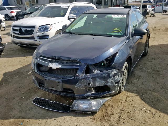 1G1PA5SGXE7146352 - 2014 CHEVROLET CRUZE LS BLUE photo 9