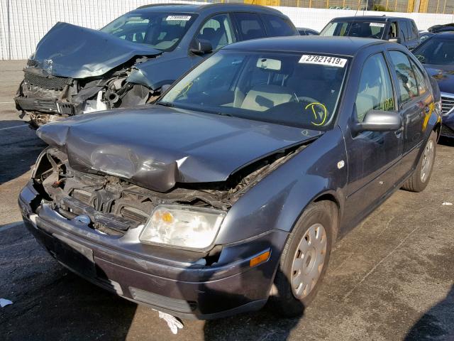 3VWRK69M23M038645 - 2003 VOLKSWAGEN JETTA GL GRAY photo 2