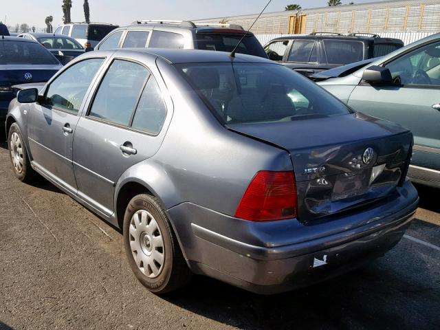 3VWRK69M23M038645 - 2003 VOLKSWAGEN JETTA GL GRAY photo 3