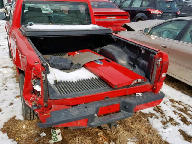 1FTYR10D29PA14584 - 2009 FORD RANGER RED photo 9