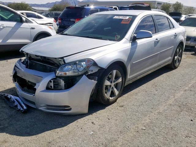 1G1ZC5E04CF379437 - 2012 CHEVROLET MALIBU 1LT 银色 照片 2