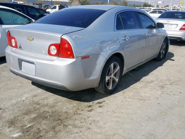 1G1ZC5E04CF379437 - 2012 CHEVROLET MALIBU 1LT 银色 照片 4