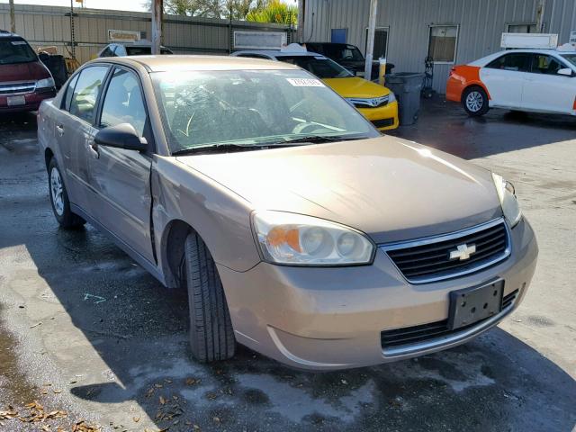 1G1ZS58F07F126351 - 2007 CHEVROLET MALIBU LS TAN photo 1