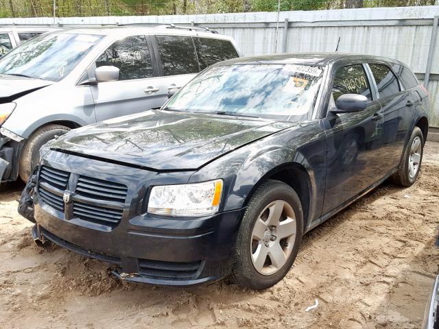 2D4FV47T58H137352 - 2008 DODGE MAGNUM BLACK photo 2