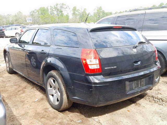 2D4FV47T58H137352 - 2008 DODGE MAGNUM BLACK photo 3