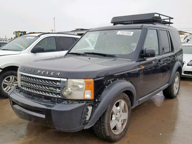 SALAE24416A346133 - 2006 LAND ROVER LR3 BLACK photo 2