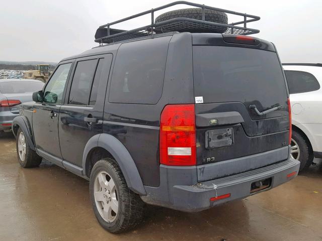 SALAE24416A346133 - 2006 LAND ROVER LR3 BLACK photo 3