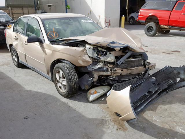 1G1ZT54885F128558 - 2005 CHEVROLET MALIBU LS TAN photo 1