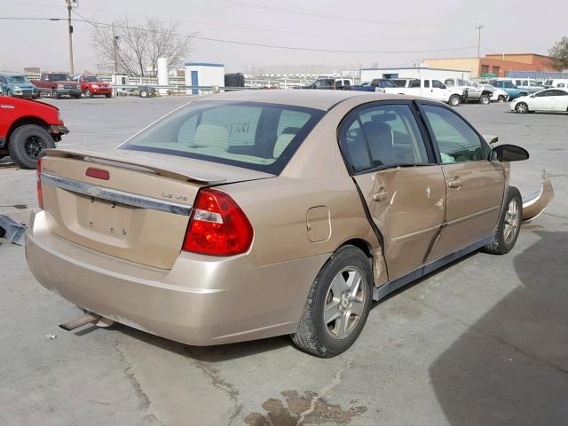 1G1ZT54885F128558 - 2005 CHEVROLET MALIBU LS TAN photo 4
