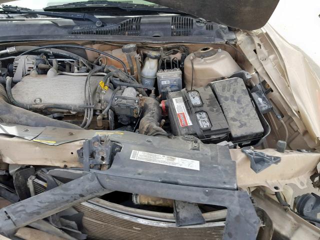 1G1ZT54885F128558 - 2005 CHEVROLET MALIBU LS TAN photo 7