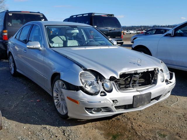 WDBUF56X58B309365 - 2008 MERCEDES-BENZ E 350 SILVER photo 1