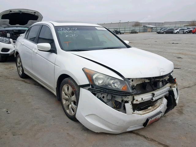 1HGCP26858A064706 - 2008 HONDA ACCORD EXL WHITE photo 1