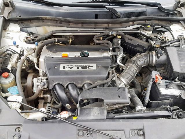 1HGCP26858A064706 - 2008 HONDA ACCORD EXL WHITE photo 7