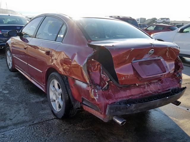 1N4BL11E15C162733 - 2005 NISSAN ALTIMA SE RED photo 3