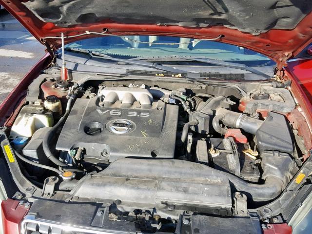 1N4BL11E15C162733 - 2005 NISSAN ALTIMA SE RED photo 7