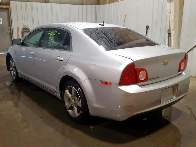 1G1ZC5E13BF158001 - 2011 CHEVROLET MALIBU 1LT ვერცხლისფერი ფოტო 3