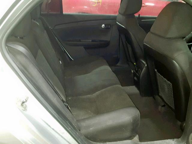1G1ZC5E13BF158001 - 2011 CHEVROLET MALIBU 1LT ვერცხლისფერი ფოტო 6