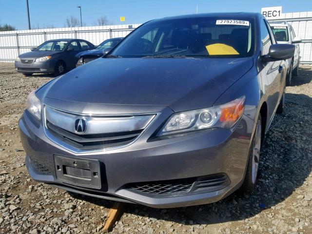 19VDE1F37EE013233 - 2014 ACURA ILX 20 GRAY photo 2