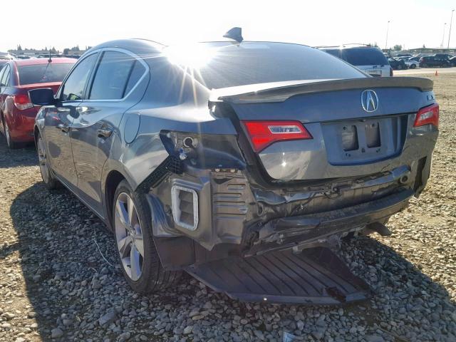 19VDE1F37EE013233 - 2014 ACURA ILX 20 GRAY photo 3