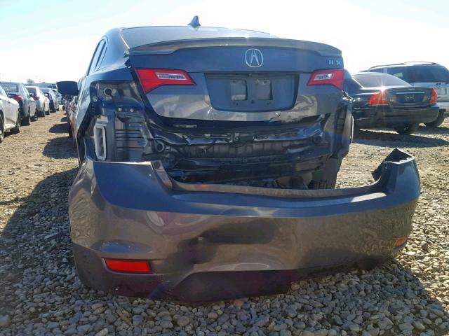 19VDE1F37EE013233 - 2014 ACURA ILX 20 GRAY photo 9