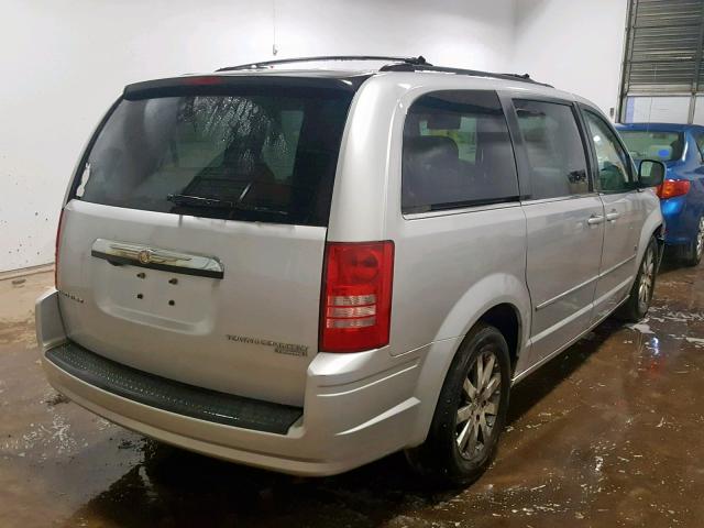 2A8HR54199R649915 - 2009 CHRYSLER TOWN & COU ვერცხლისფერი ფოტო 4