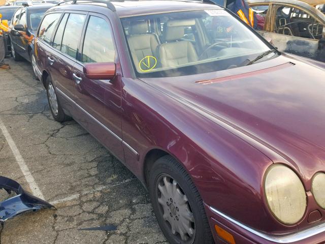 WDBJH65F8WA427781 - 1998 MERCEDES-BENZ E 320 BURGUNDY photo 1