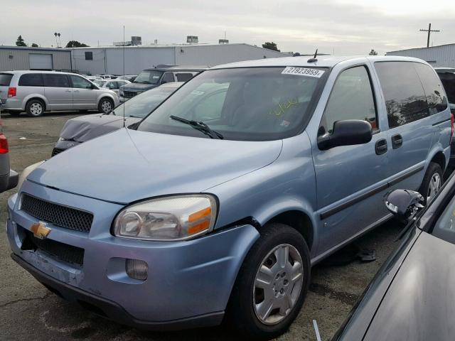 1GNDU23117D183263 - 2007 CHEVROLET UPLANDER L BLUE photo 2