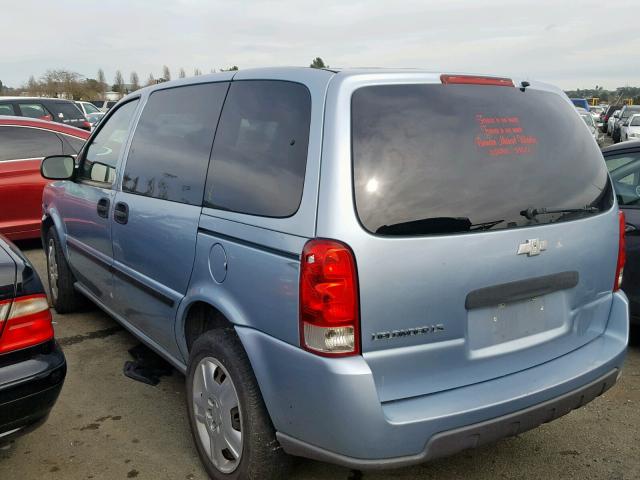 1GNDU23117D183263 - 2007 CHEVROLET UPLANDER L 蓝色 照片 3